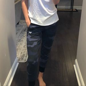 PINK blue camo joggers!